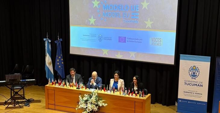 Tucumán recibió a 60 estudiantes del NOA en el Modelo Unión Europea 2025