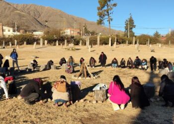 Con el sol como testigo, celebraron el Inti Raymi en el Museo Arqueológico Menhires