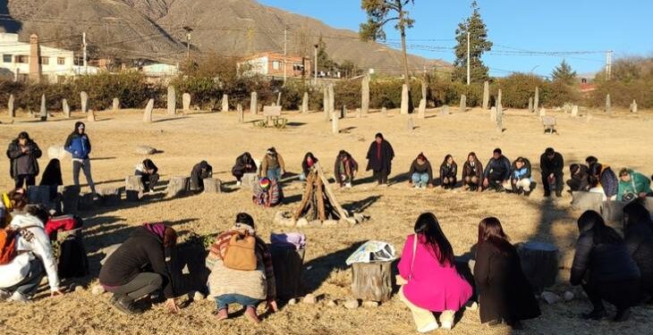 Con el sol como testigo, celebraron el Inti Raymi en el Museo Arqueológico Menhires