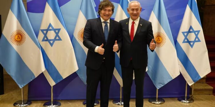Javier Milei profundizó est su alineamiento con Israel durante su visita oficial a Jerusalén