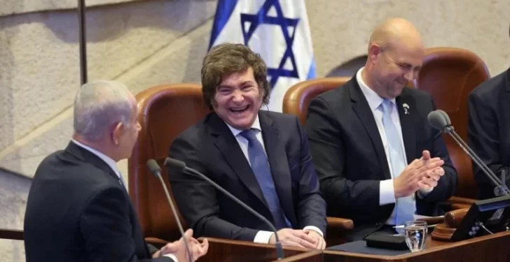 Milei confirmó en el Parlamento de Israel que mudará la embajada argentina a Jerusalén en 2026