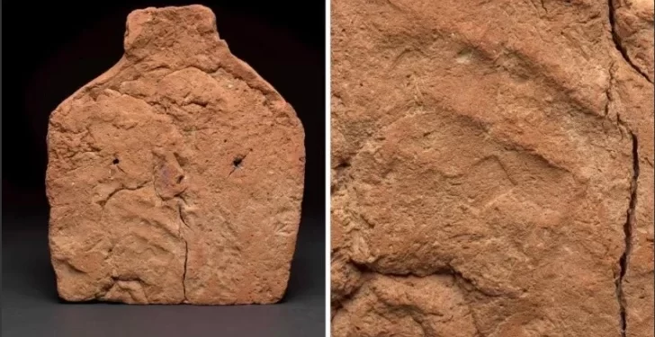 Hallan una huella de mano completa en una tumba egipcia de hace 4.000 años
