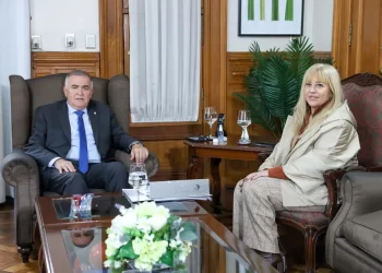 Chahla presentó a Jaldo el Plan de Contingencia ante Inundaciones y busca financiamiento internacional