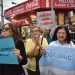 Jubilados y familiares de personas con discapacidad repudiaron a Karina Milei 