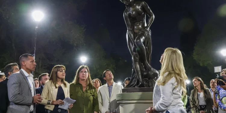 El legado escultórico de la ciudad renace en el Parque 9 de Julio, que cumple 109 años