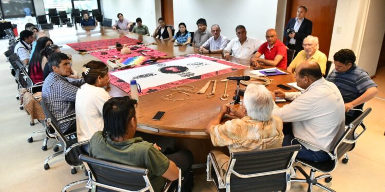 Comunidades aborígenes plantean sus proyectos culturales en una mesa de diálogo con la Legislatura
