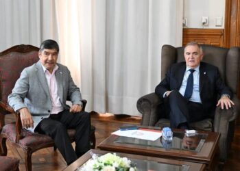 Jaldo y Acevedo analizaron la agenda legislativa y el debate del presupuesto provincial