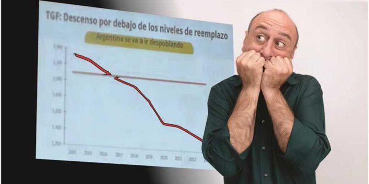 Baja tasa de natalidad y aumento de la esperanza de vida