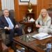 Jaldo y Chahla avanzan en un plan conjunto de obras contra inundaciones y mejoras urbanas