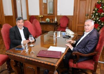 Jaldo y Acevedo coordinaron la continuidad de la gestión durante la licencia del Gobernador