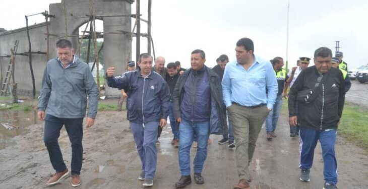 El Gobierno provincial reforzó la asistencia y evaluó obras tras las intensas lluvias
