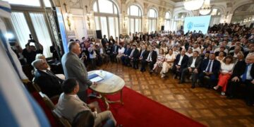 Jaldo puso en funciones a la nueva conducción de la Caja Popular de Ahorros