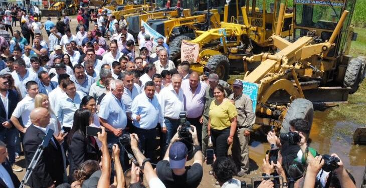 Jaldo lanzó el Plan Provincial de Recuperación de Caminos para fortalecer la conectividad del interior