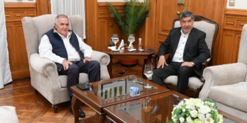 Jaldo y Acevedo analizaron la situación climática y la agenda económica provincial