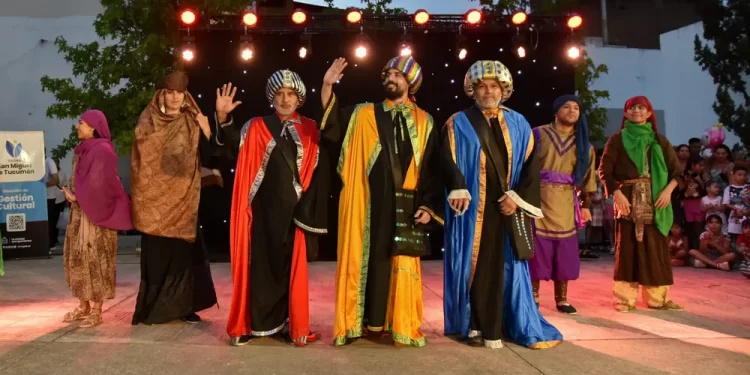 Los Reyes Magos llegan a San Miguel de Tucumán