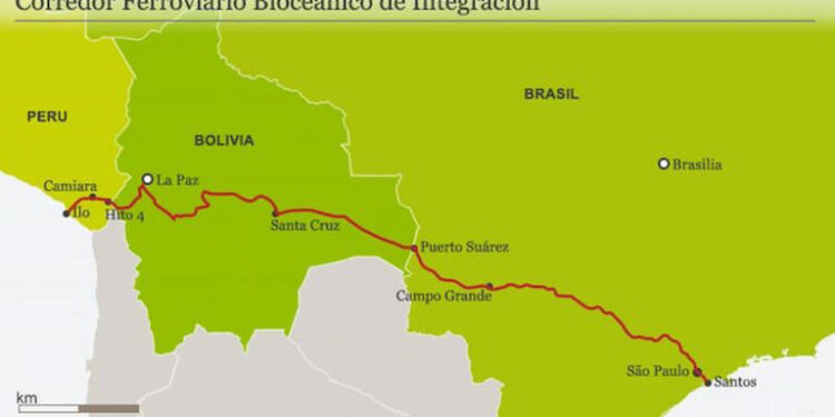 Tren conectará dos océanos y cinco países de América Latina: abrirá una nueva ruta de exportación a Asia y Europa