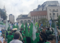 En Tucumán hubo movilización en rechazo a la reforma laboral