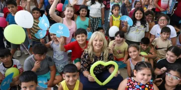 Los niños que asisten a la Colonia de Vacaciones del Jardín Querubines cuentan con nuevos vestuarios y sanitarios