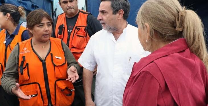Refuerzan el operativo sanitario tras las inundaciones