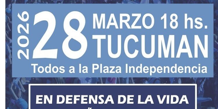 Marcha para pedir derogación de la Ley del Aborto