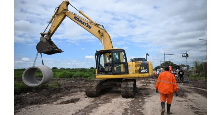 La Madrid: Defensa Civil informó que el agua se retiró en un 90%
