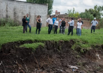 El Municipio trabaja en el reencauce de canales de desagüe en la capital para prevenir futuros anegamientos