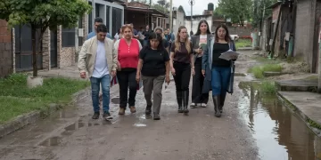 Por segundo día consecutivo, el gabinete municipal sale a territorio para llevar soluciones a barrios afectados por el temporal