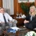Jaldo y Chahla avanzan en gestiones para garantizar recursos municipales