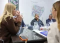 La intendente Chahla recibió a representantes de choferes de colectivos y continúa el diálogo para garantizar el pleno servicio en capital