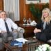 Rossana Chahla y Osvaldo Jaldo avanzan en una agenda común para la capital y coordinan obras, transporte y planificación