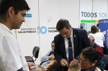 El nodo del 107 registró una exitosa jornada de vacunación