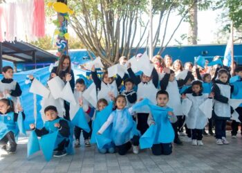 El jardín municipal Ardillitas celebró el Día de la Escarapela y su 18º aniversario