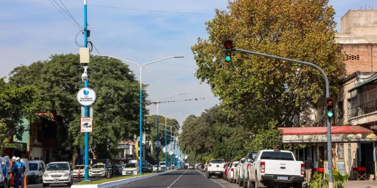 La intendente Rossana Chahla inauguró la repavimentación y puesta en valor integral de la Avenida Mitre