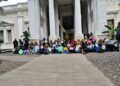Alumnos de la UNT marcharon contra el acoso y la violencia digital
