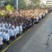 Jaldo tomó la promesa a la Bandera a más de 3.000 escolares y cadetes