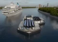 Crean la primera “gasolinera marina” de hidrógeno para dar energía limpia a los barcos