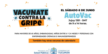 Habrá una jornada de vacunación contra la Gripe en el AutoVac