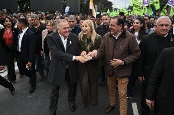 Jaldo y Chala inauguraron la puesta en valor de Av. Papa Francisco y José Ingenieros