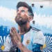 En pleno centro tucumano y el día de su cumpleaños, Lionel Messi quedó inmortalizado en un imponente mural