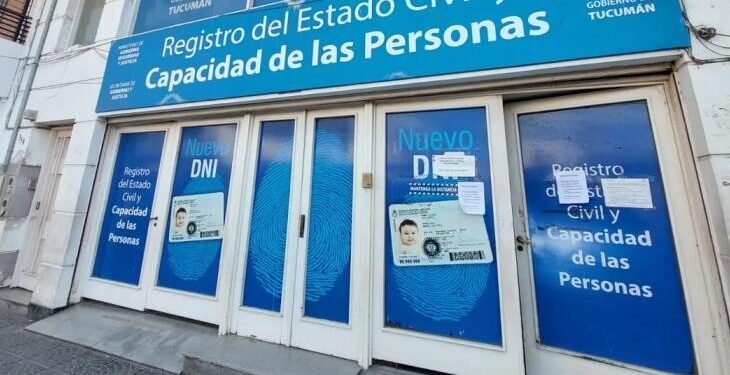 El Registro Civil realizará un operativo especial de documentación del 13 al 17 de julio