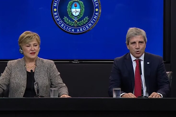 Kristalina Georgieva celebró la acumulación de reservas por parte del BCRA