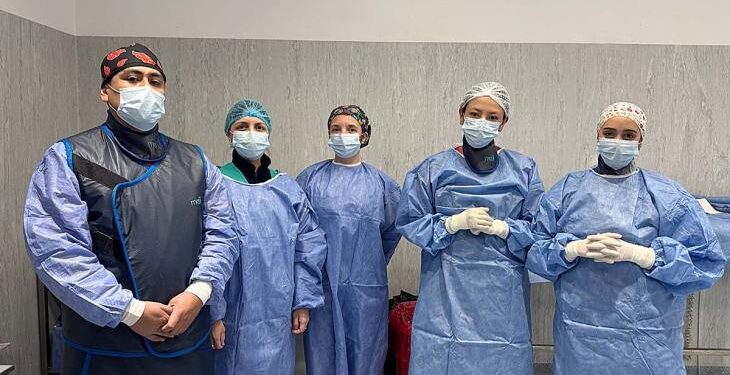 Médicos del Padilla realizaron una innovadora intervención para tratar un aneurisma cerebral