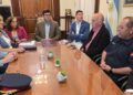 Subsidios, seguros y equipamiento: Seguridad recibió a Bomberos Voluntarios
