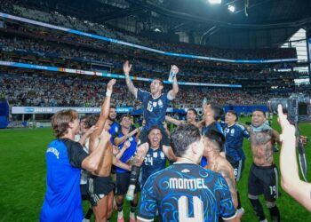 El triunfo de Argentina ante Inglaterra en imágenes
