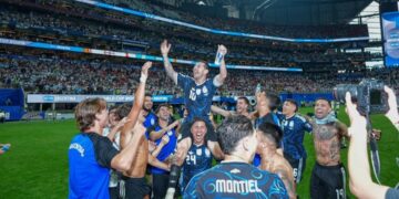 El triunfo de Argentina ante Inglaterra en imágenes