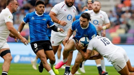 Los Pumas perdieron con Inglaterra 31-24 y cerraron la fase local con saldo negativo, entre la polémica del final y el show de amarillas