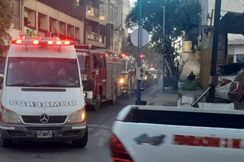 Bomberos Voluntarios realizaron un sirenazo por falta de fondos