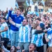 Una multitud celebró el triunfo de Argentina ante Inglaterra y el pase a la final en la Plaza Temática