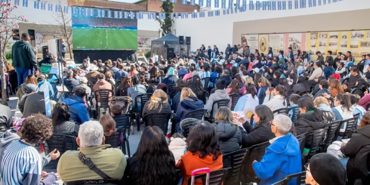 La Plaza Temática vuelve a ser el Punto Mundialista para alentar a la Selección Argentina ante Inglaterra
