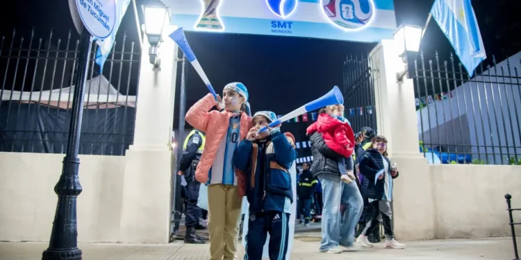 Punto Mundialista confirmado: en la ciudad el partido Argentina contra Cabo Verde se vive en la Plaza Temática